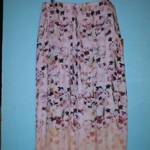 Cropped palazzo pants